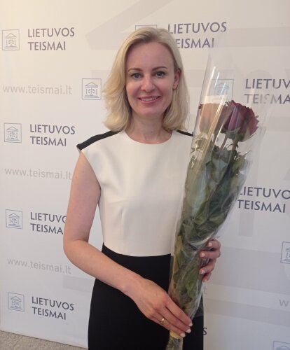 Vilniaus apygardos teisme dirbti pradėjo teisėja Eglė Venckienė