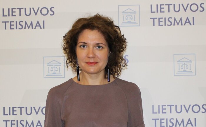 Darbą Vilniaus apygardos teisme baigė teisėja Giedrė Čėsnienė